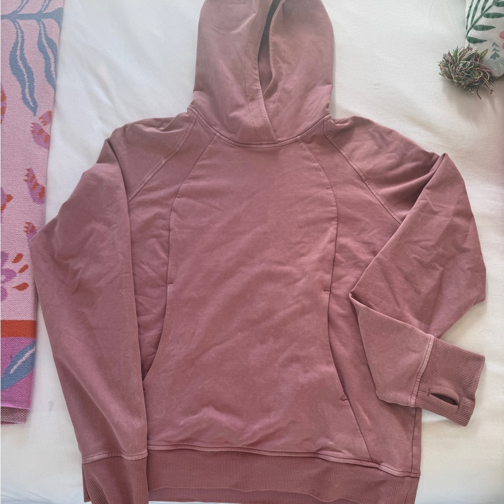 lululemon athletica Mauve Cowl Neck Sweater